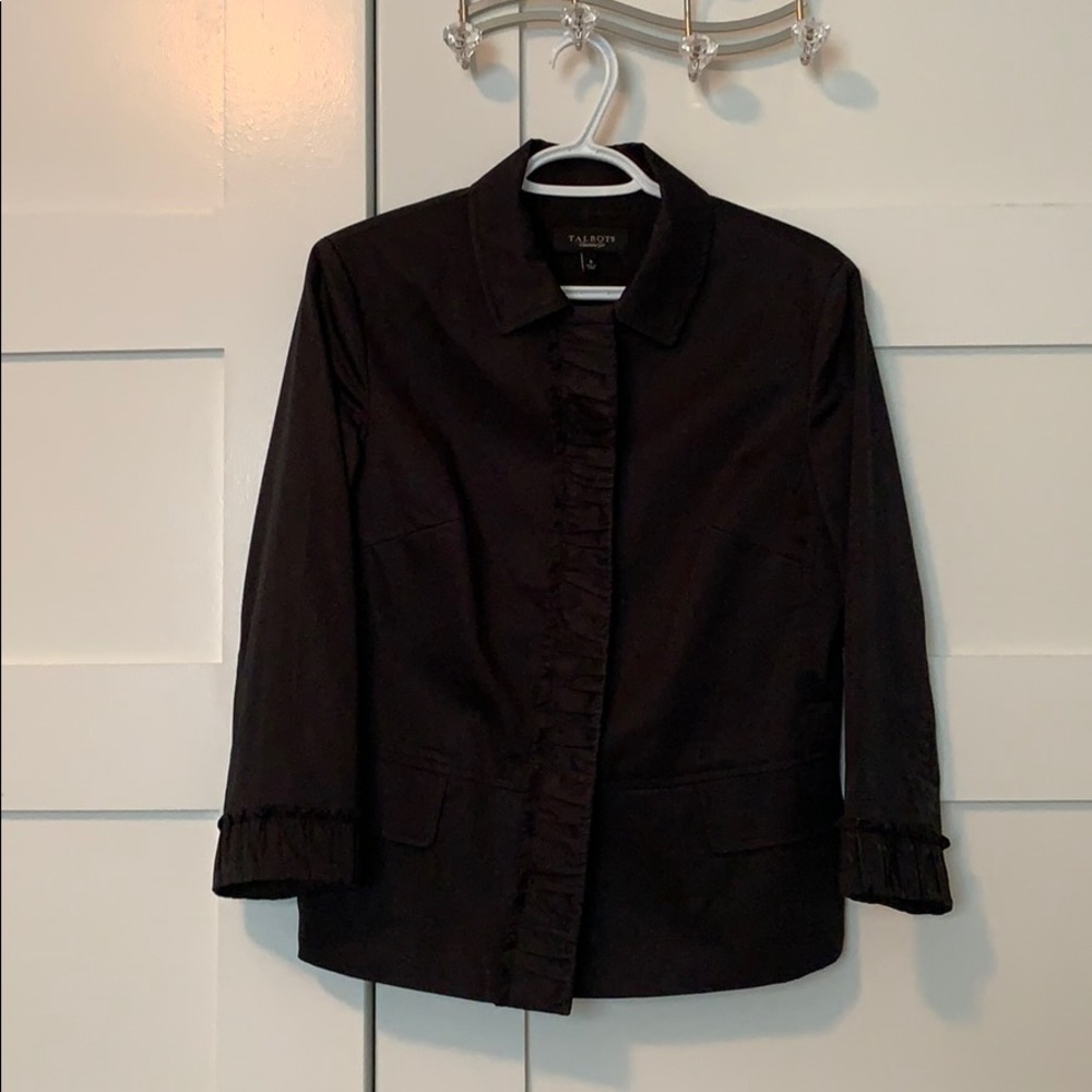 Talbots black blazer